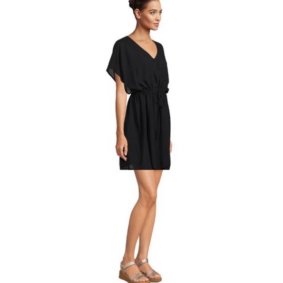 Lands’ End Gathered Waist Swim Coverup - Picture 1 of 10